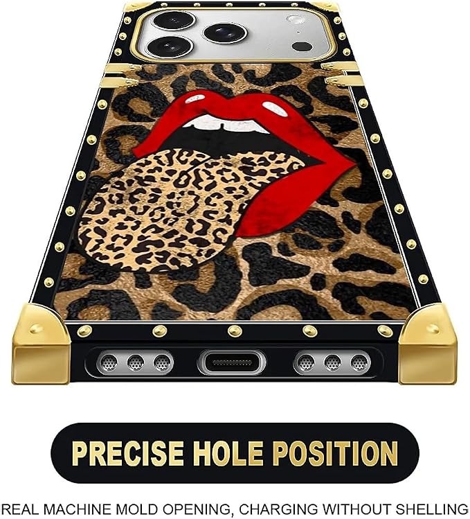 for iPhone 17 Pro Max Case Luxury Golden Decoration - Image 5