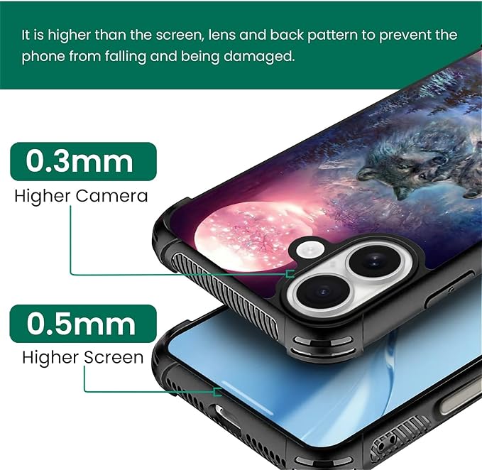 for iPhone 17 Case, for MagSafe Graphic Design for Girl Boy Soft Silicone Hard - Image 2