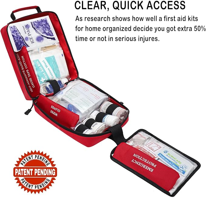 VRIEXSD 400 Piece Large First Aid Kit Premium Emergency Kits - Image 2