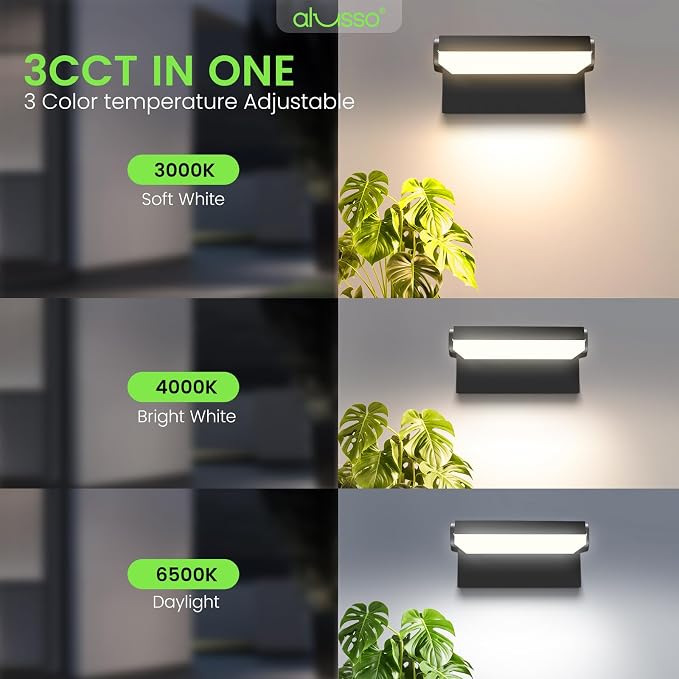 ALUSSO® 20W/40W/55W LED Flood Lights Outdoor, 360° Rotatable Outdoor Wall Light - Image 3