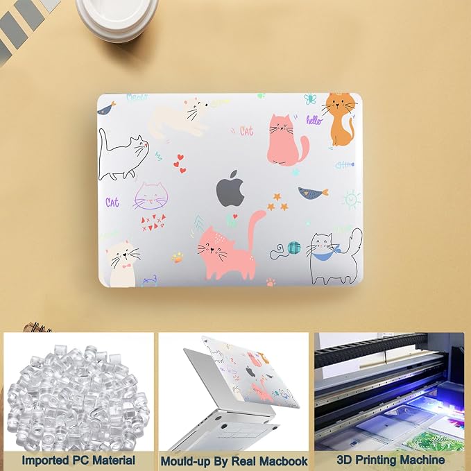 Protective Case for MacBook Pro 13 inch Retina 2015-2012 Release, 13.3" Pretty - Image 4