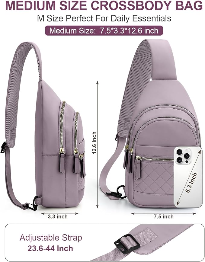 Capolo Sling Bag for Women Men Waterproof Crossbody Bags for Women Trendy - Image 3
