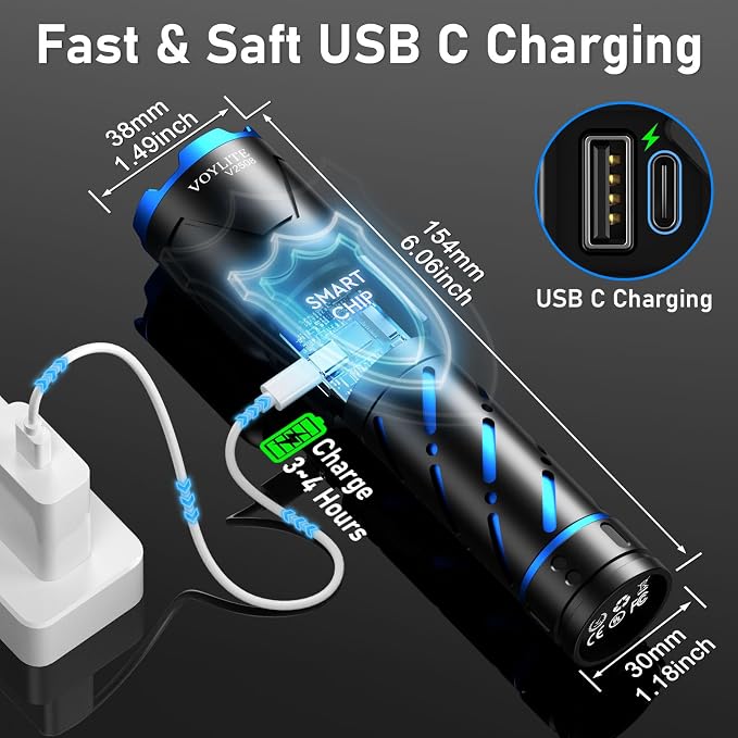 Rechargeable Flashlights High Lumens - Image 4