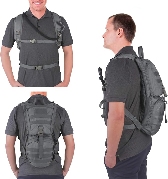 Unigear Tactical Hydration Packs Backpack 1050D - Image 5