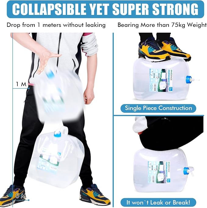 INNO STAGE 2 PACK Collapsible Water Container 5.3 Gallon - Image 6