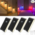 WILLED Stair Lights Indoor Rechargeable, RGB & Warm White Color Changing Night by WILLED