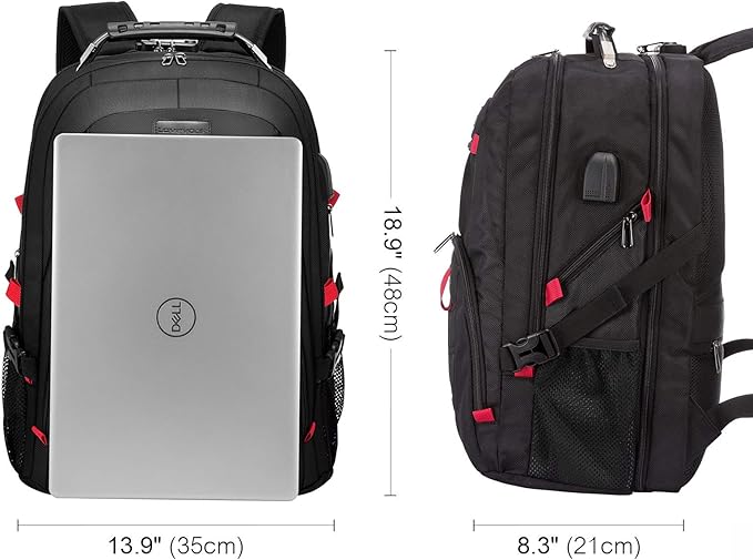 LOVEVOOK 17 Inch Laptop Backpack - Image 3