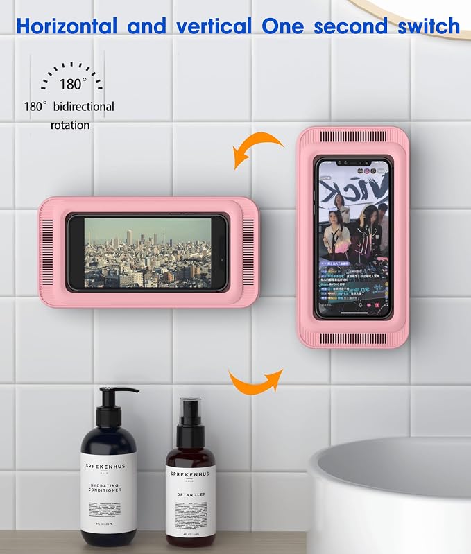 Mistriddle Waterproof Shower Phone Holder - Image 7