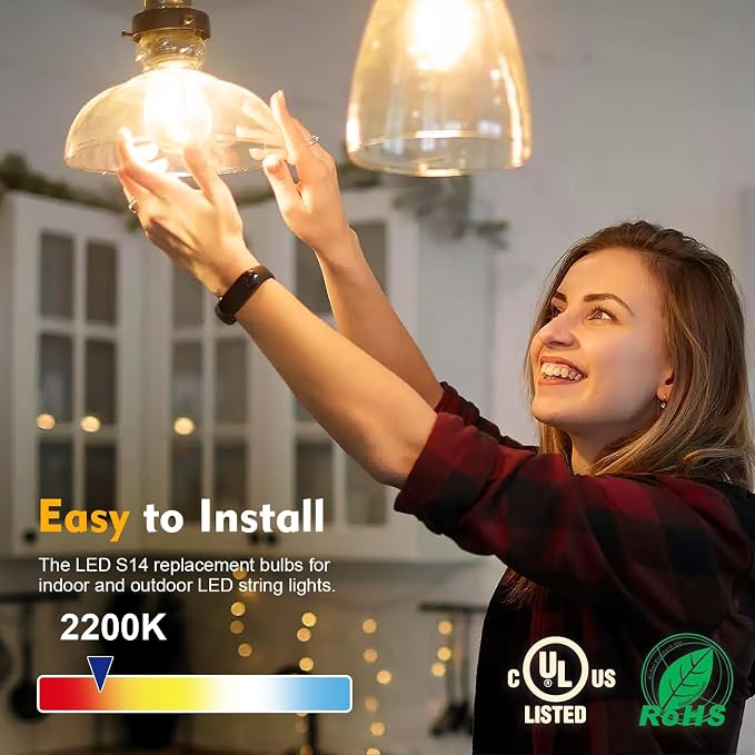 GvvooHome 64 Pack S14 LED Bulbs - Image 4