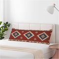 Decorative Body Pillow Covers 20x54inch Ethnic Red, Southwest Native American by Unknown