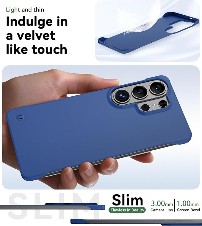 GRECAZO Slim Borderless for Samsung Galaxy S26 Phone Case 6.3" Ultra-Thin - Image 4