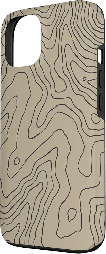 Coyote Country Guide Lines Topographical Contour Map Case - Image 2