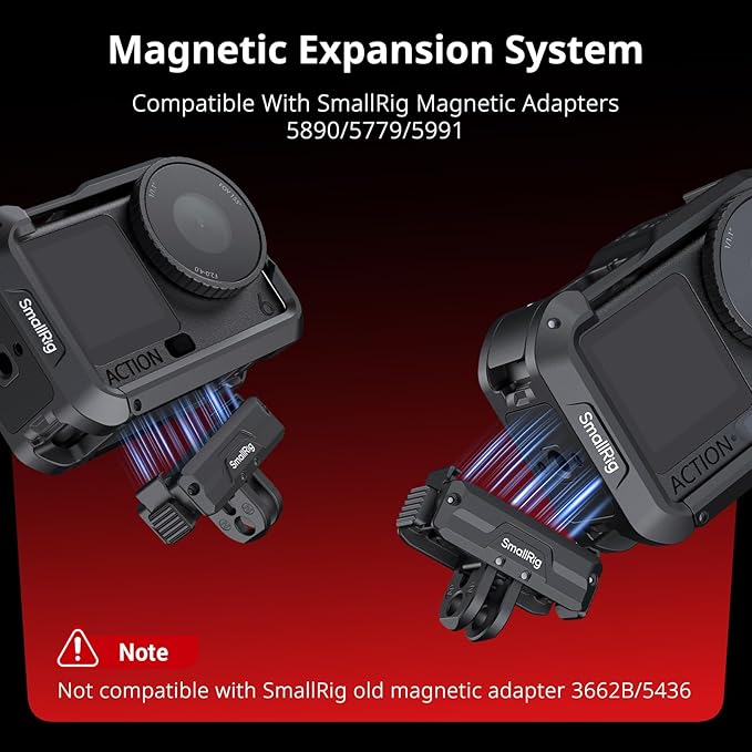SMALLRIG Action 6 Cage for DJI Osmo Action 6 - Image 4