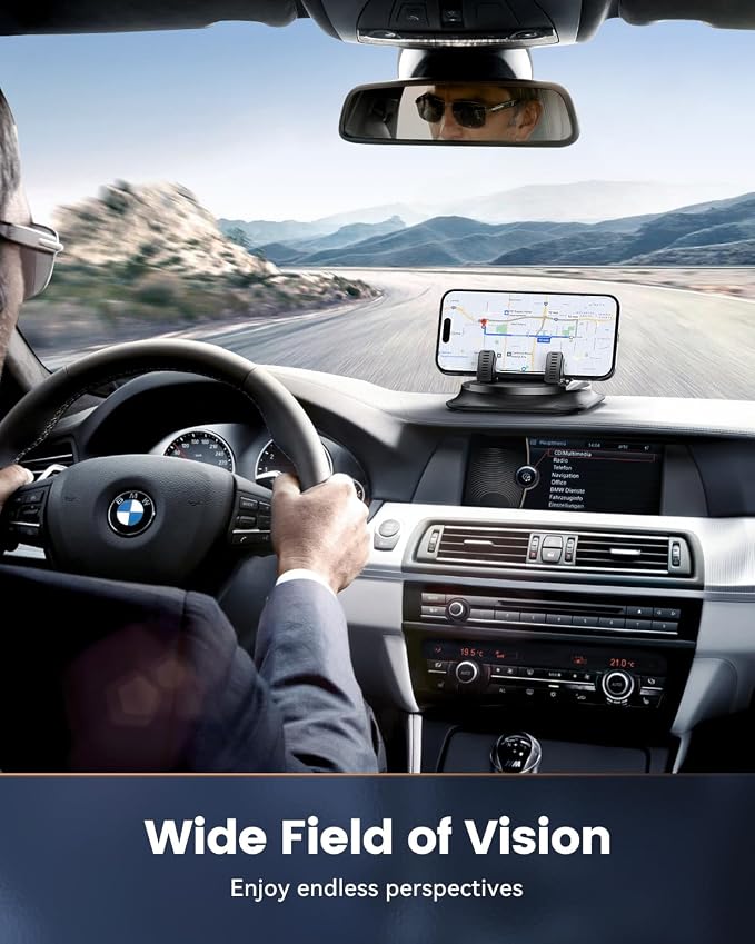 360 Degree Rotation Dashboard Phone Holder - Image 2