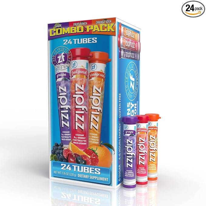 Zipfizz Energy Drink Mix, Electrolyte Hydration Powder by Zipfizz