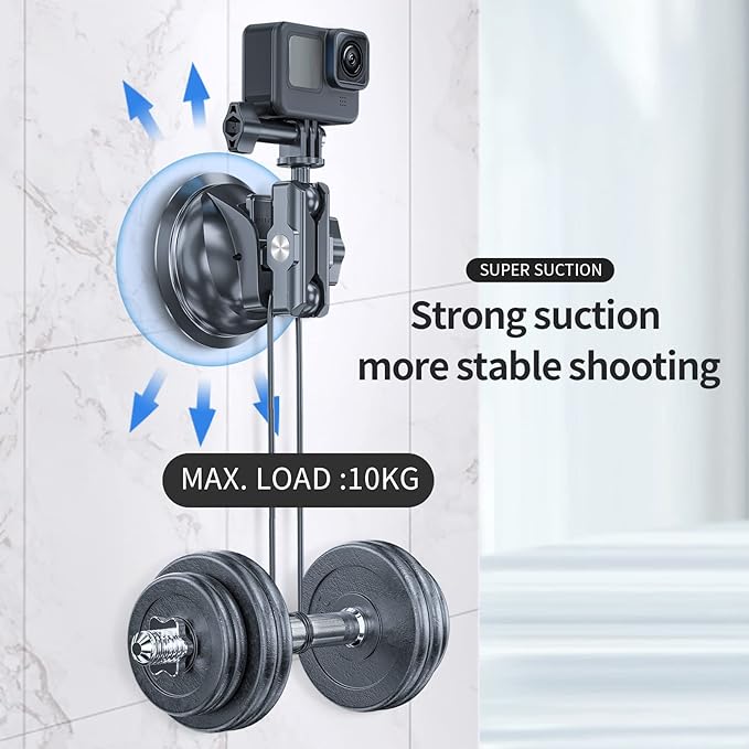 TELESIN Suction Cup Car Mount - Image 4