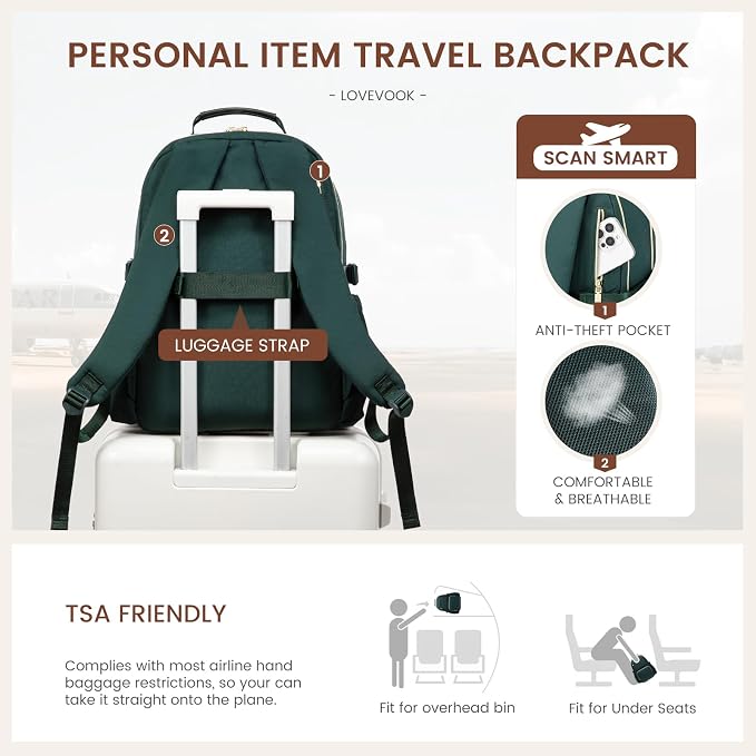 LOVEVOOK Laptop Backpack for Women - Image 6