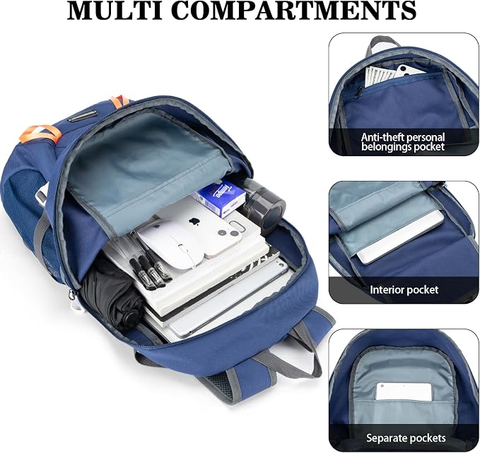 BAGPARKK Hiking Backpack, Large 35L Travel Backpacks - Image 2