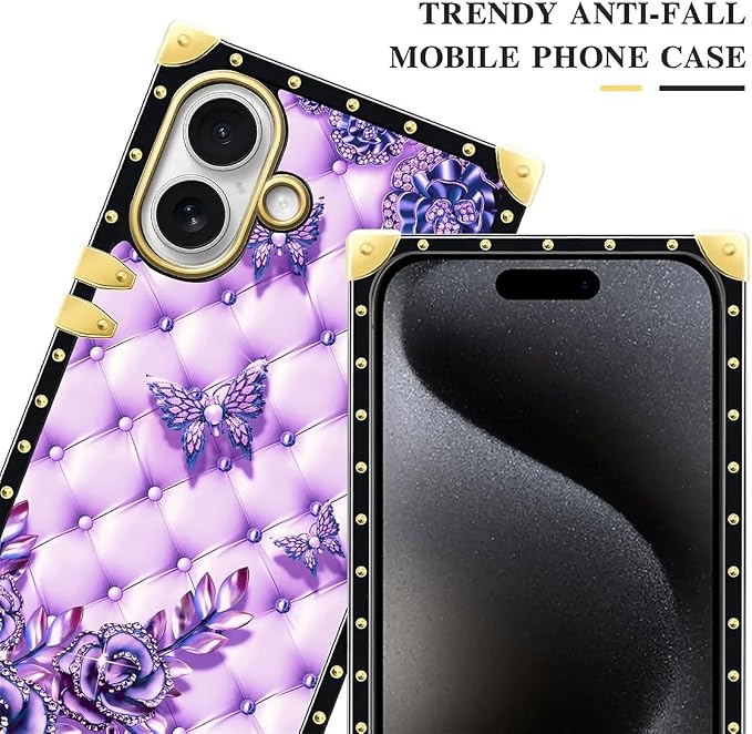 for iPhone 17 Case Luxury Golden Decoration - Image 4