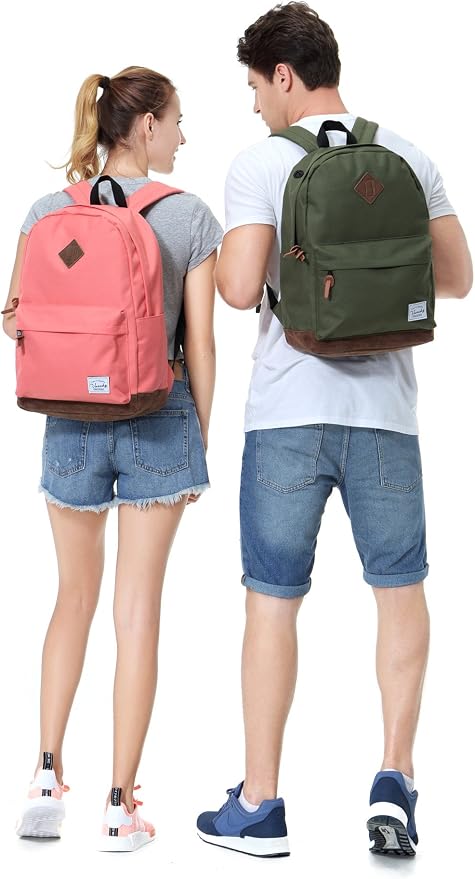 Backpack for Men Women, VASCHY Classic Water-resistant Lightweight Travel - Image 6
