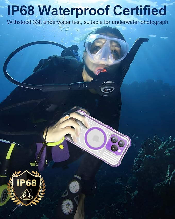 for iPhone 15 Pro Max Waterproof Case - Image 3