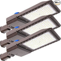 300W LED Parking Lot Light Outdoor 45000LM Bright Dusk to Dawn FloodLights by BIRITALO