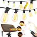 Stright 55FT Solar String Lights Outside Remote Control by Stright