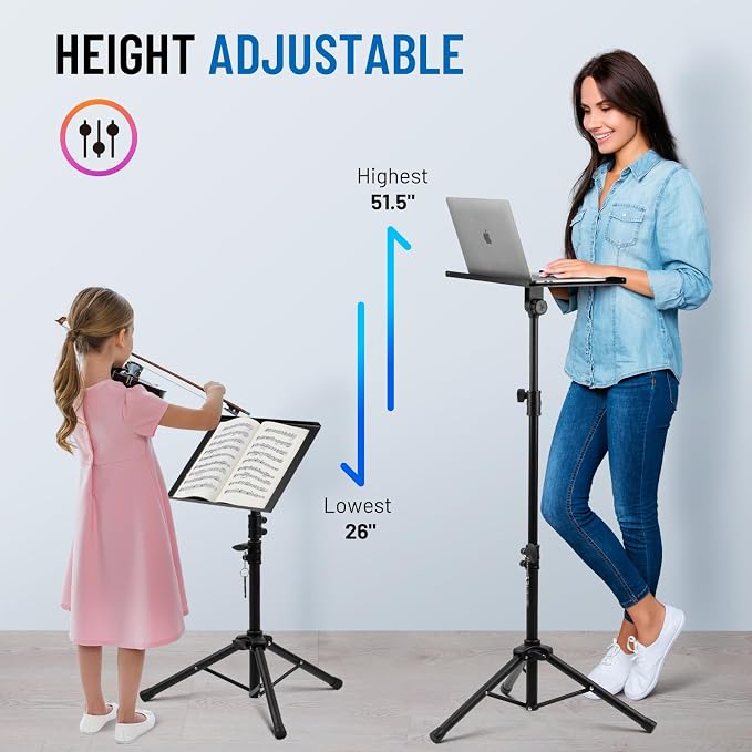 CAHAYA Projector Stand Tripod Adjustable - Image 5