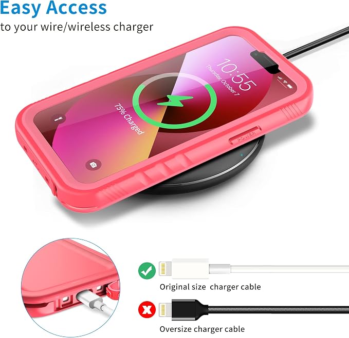 SPORTLINK Compatible with iPhone 13 Mini Waterproof Case - Image 5