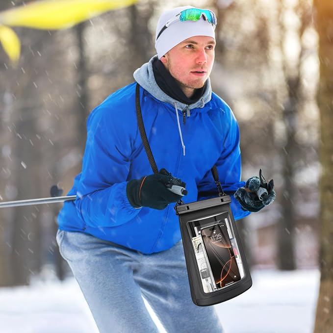 Large Floating Waterproof Phone Pouch, Cell Phone Dry Bag - Image 9