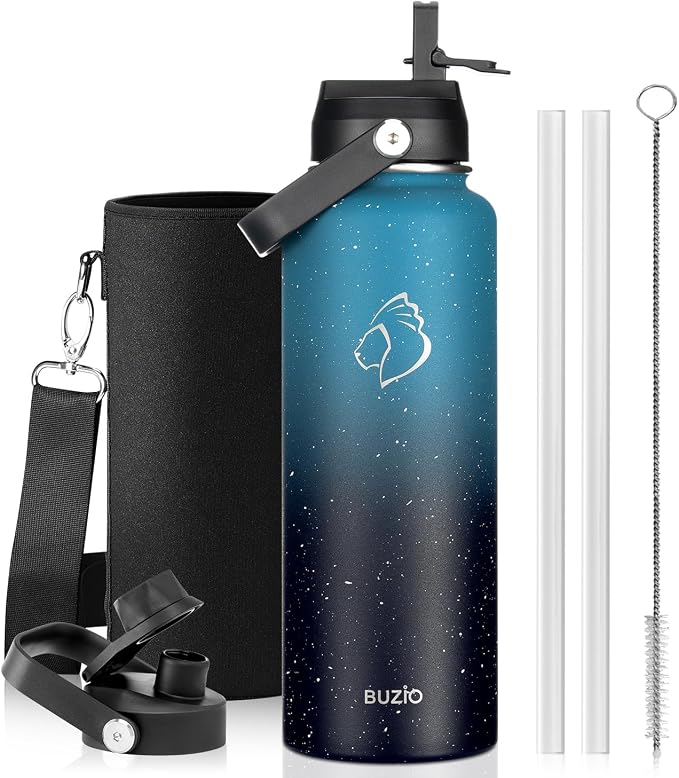BUZIO 40oz Insulated Water Bottle by BUZIO