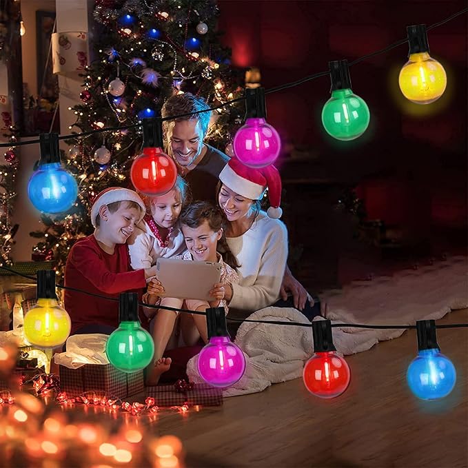 Afirst Colored Outdoor String Lights 25FT - Image 6