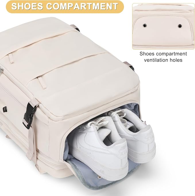 Expandable Travel Backpack For Women Men Airline Approved Personal Item - Image 5