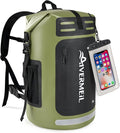 Waterproof Dry Bag with Waterproof Phone Case Green by Aivermeil