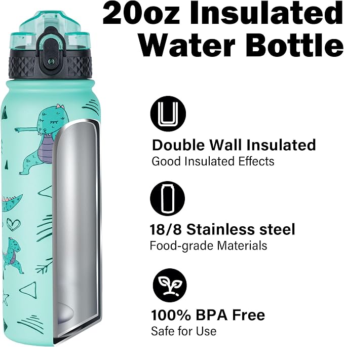 OLDLEY Insulated Water Bottle 20oz Water Bottles - Image 4