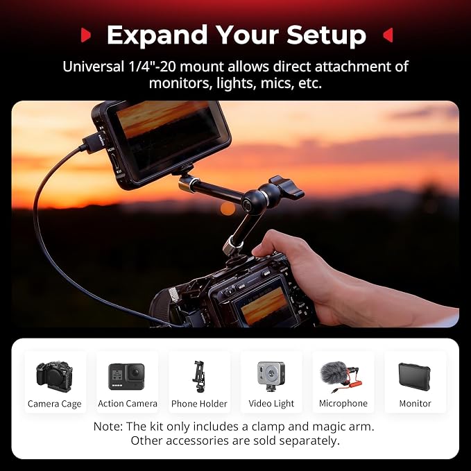 SMALLRIG Magic Arm with Super Clamp - Image 4