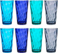 US Acrylic Optix Plastic Reusable Drinking Glasses 20oz Water Cups in Coastal by USAcrylic