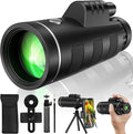40x60 Monocular Telescope with Smartphone Adapter and Telescope Case High by YEGASS