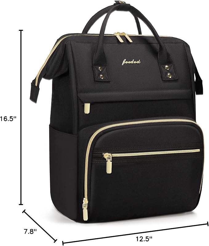 Focdod Women Laptop Backpack Work Bag - Image 10