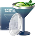 Martini Glass, Stainless Steel Insulated Martini Tumbler, Cocktail Cup by Hemli
