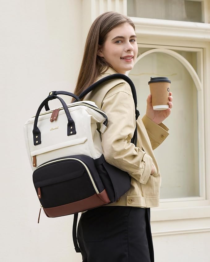 LOVEVOOK Laptop Backpack for Women, 17 Inch Work Business Backpacks Purse - Image 6