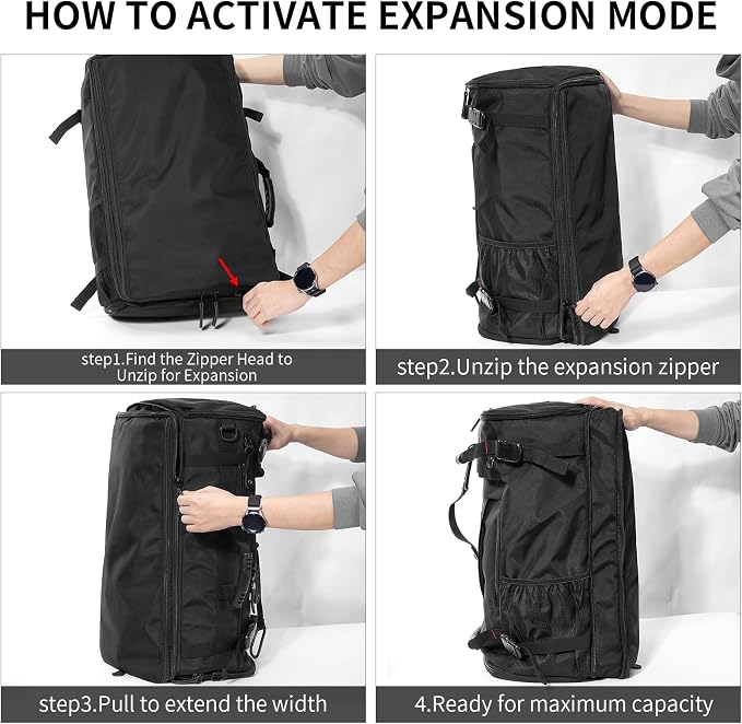YOUMIAN Large Capacity For Travel Hiking Sports Carry On Backpack Durable - Image 9