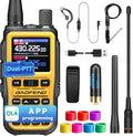 BAOFENG UV5RMINI Two Way Radio NOAA Weather Radio Dual PTT 999CH Survival APP by BAOFENG