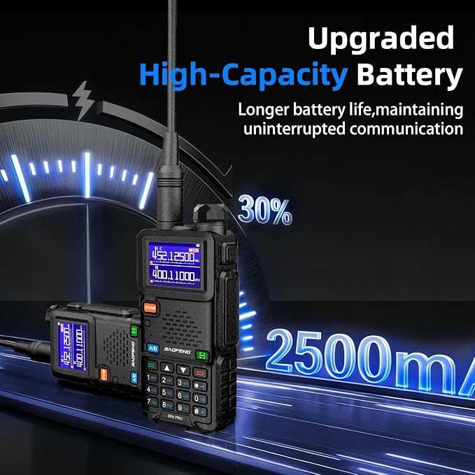 Baofeng Radio UV-5RM Ham Radio Handheld UV5R Walkie Talkies Long Range - Image 8