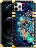 Compatible with iPhone 11 Pro Max Case, Starry Sky Colourful Mandala Luxury by Unknown