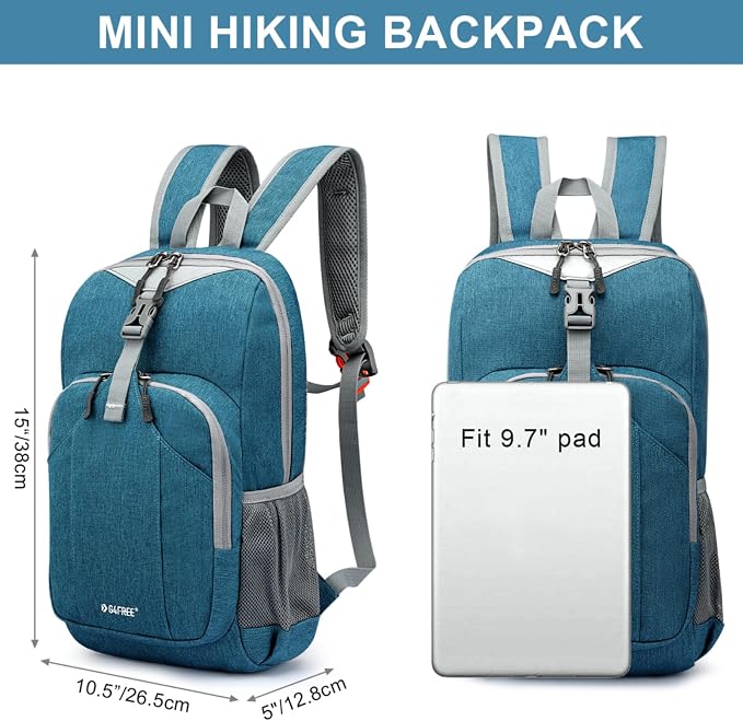 G4Free Mini 10L Hiking Daypack Small Hiking Backpack Cycling Compact Shoulder - Image 3