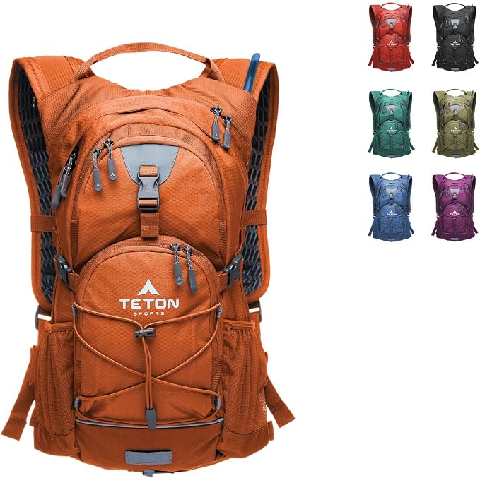 Teton Oasis/Trailrunner Hydration Backpack – Lightweight Water Pack by Teton