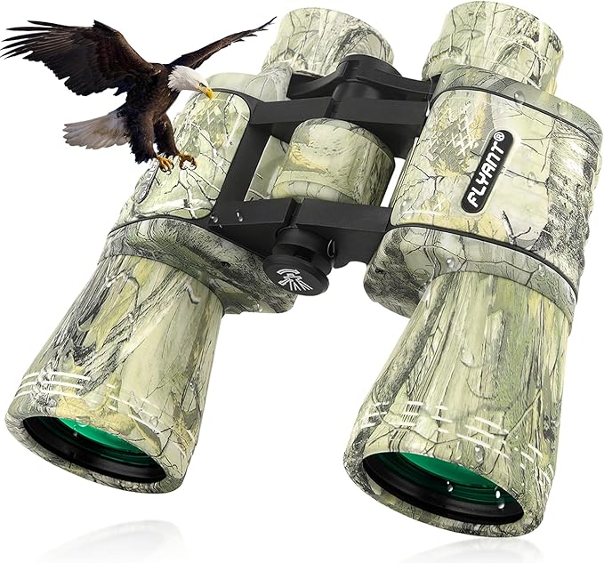 20x50 High Powered Binoculars for Adults, Waterproof Binoculars by FLYANT