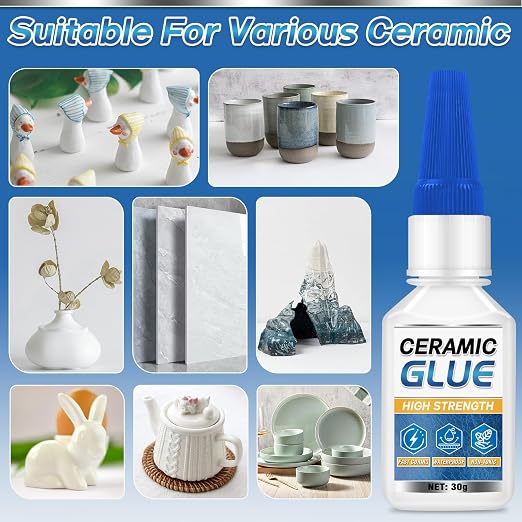 Ceramic Glue Repair Kit, 30g Ceramic Glue - Image 7