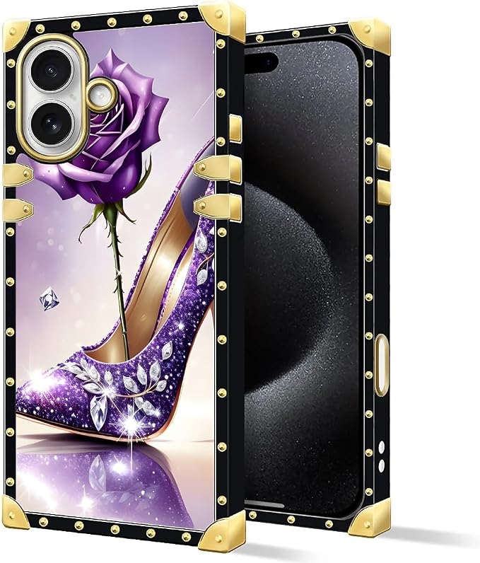for iPhone 17 Case Luxury Golden Decoration - Image 2